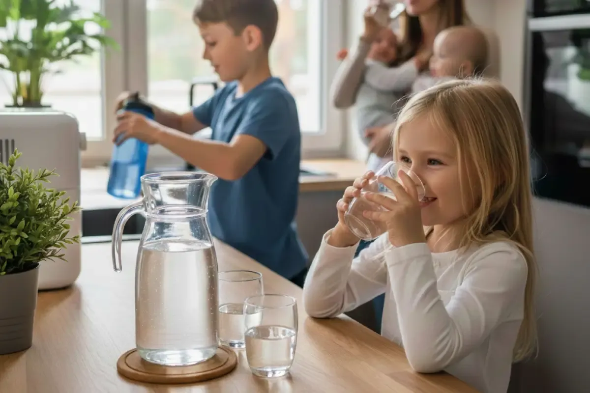 copil-care-bea-apa-filtrata